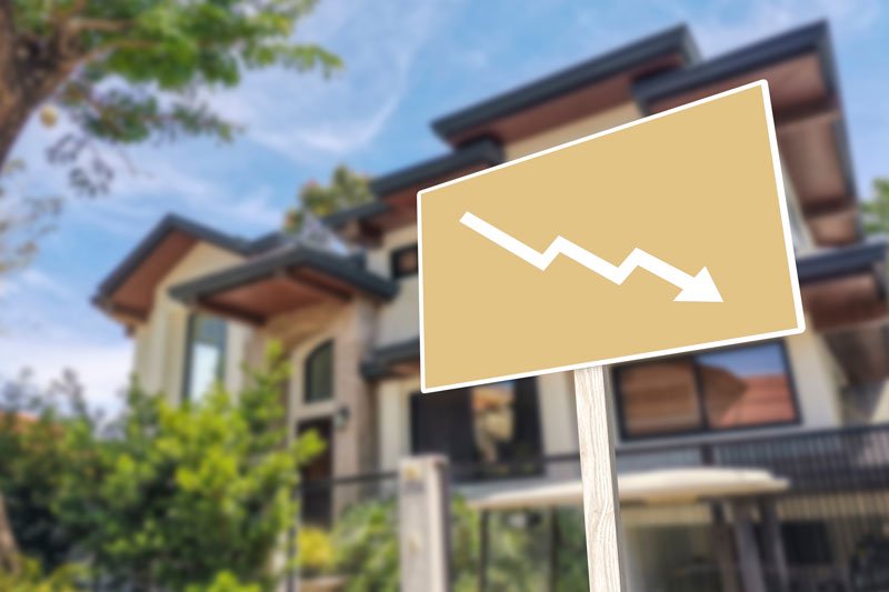 Preisverfall Immobilien